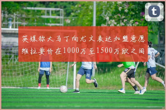 英媒称大马丁向尤文表达加盟意愿维拉要价在1000万至1500万欧之间